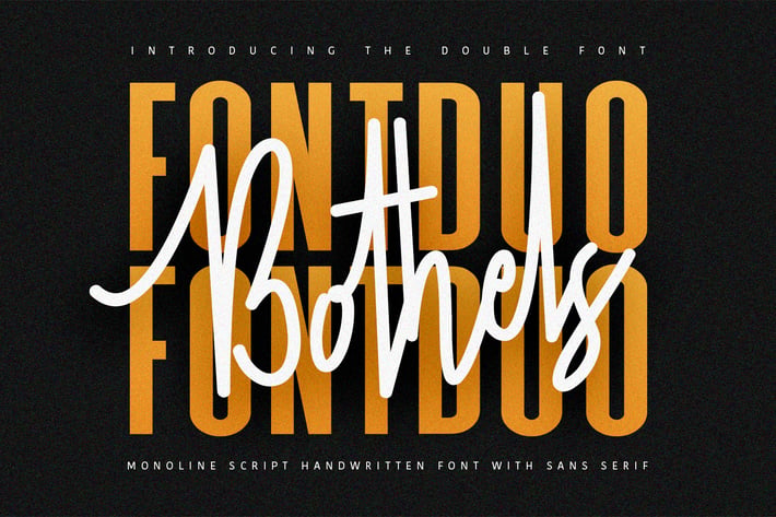 Bothels Font Duo
