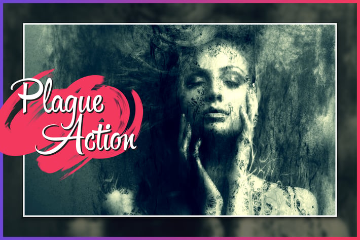 Plague CS4+ Photoshop Action