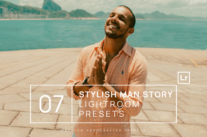 7 Stylish Man Story Lightroom Presets + Mobile