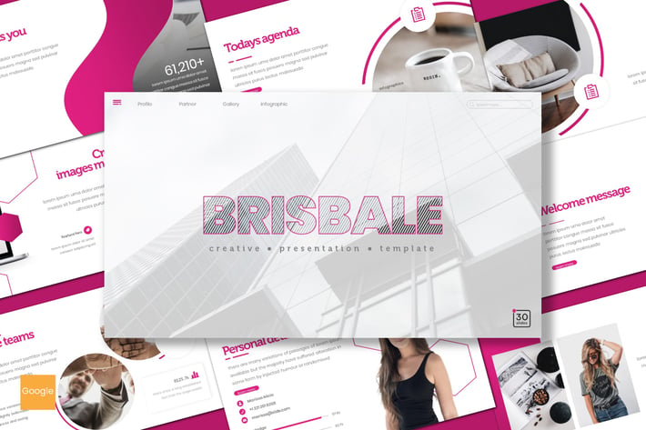 Brisbale - Google Slides Template