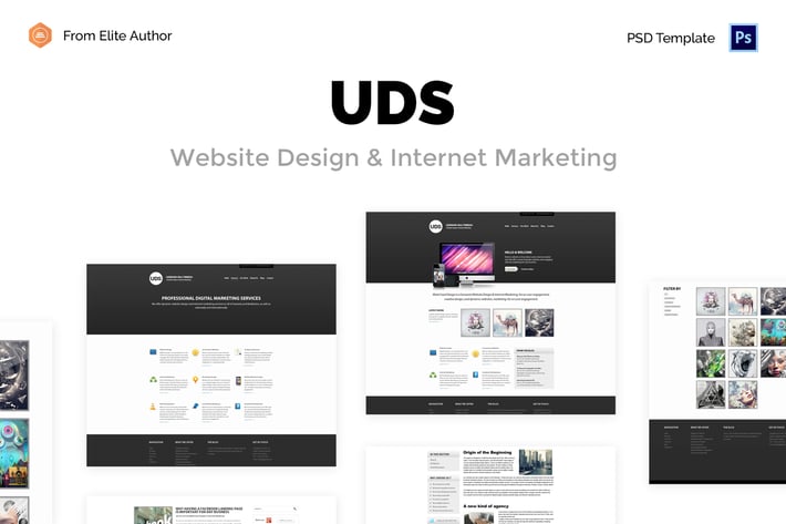 UDS - Business Minimal PSD Template
