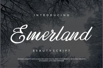 Emerland | Beauty Script Handwritten