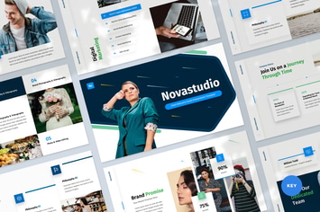Client Welcome Guide Keynote Presentation Template