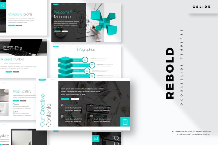 Rebold - Google Slide Template