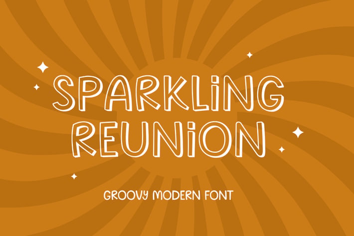 Sparkling Reunion Casual Sans Serif Font