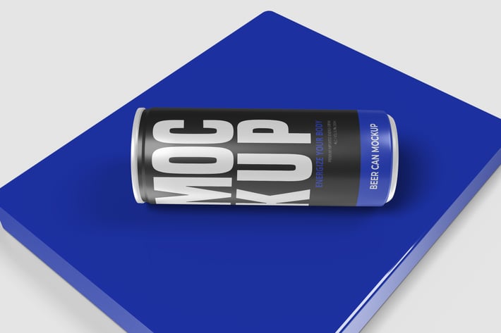 Beer Can Mockup V3