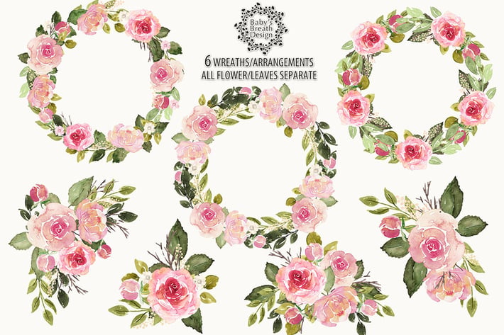 English roses arrangements