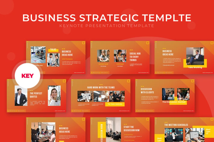 Business Strategic Ideas - Keynote Template