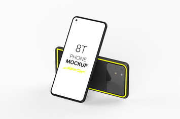 8T Cyberpunk Phone Mockup