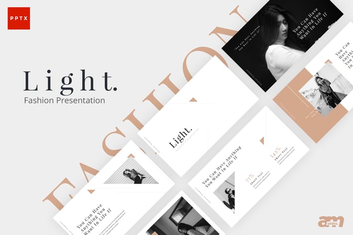 Light Fashion Powerpoint