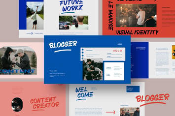 Blogger Keynote Template
