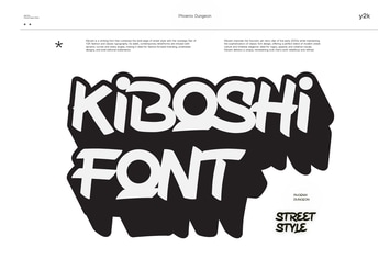 Kiboshi Font