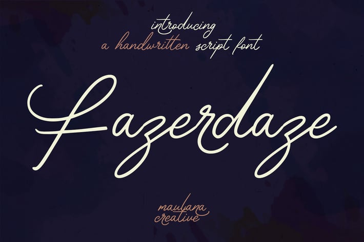 Fazerdaze Script Font