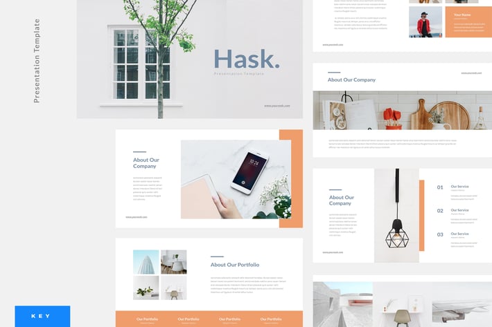 Hask - Corporate Keynote Presentation Template