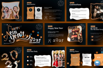 Happy New Year Keynote Template