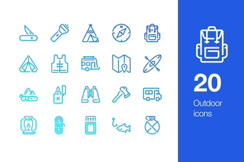 20 Outdoor icons