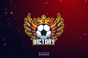Football Crown Flying Champion