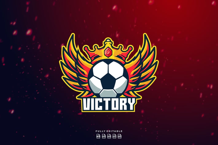 Football Crown Flying Champion