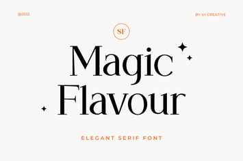 Magic Flavour Elegant Serif Font