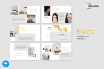 Krasha - Creative Keynote Template