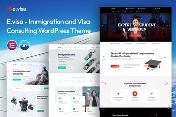 Evisa - Immigration and Visa Consulting Theme 