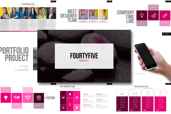 Fourty 5 - Keynote Template
