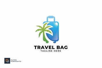 Travel Bag - Logo Template