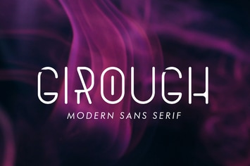Girough - Modern Sans Serif Font