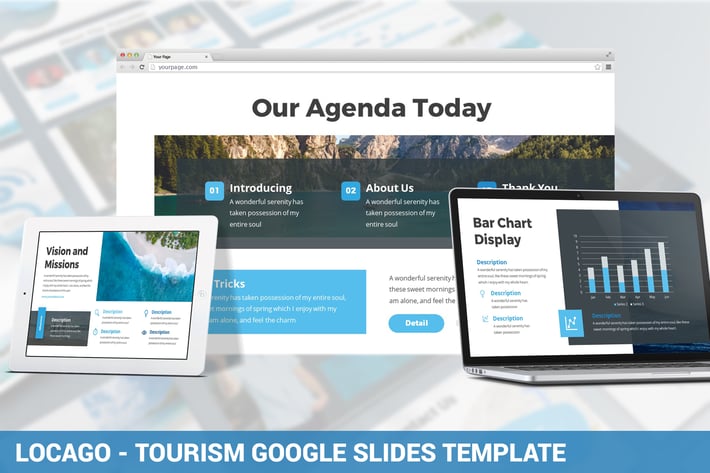 Locago - Tourism Google Slides Template