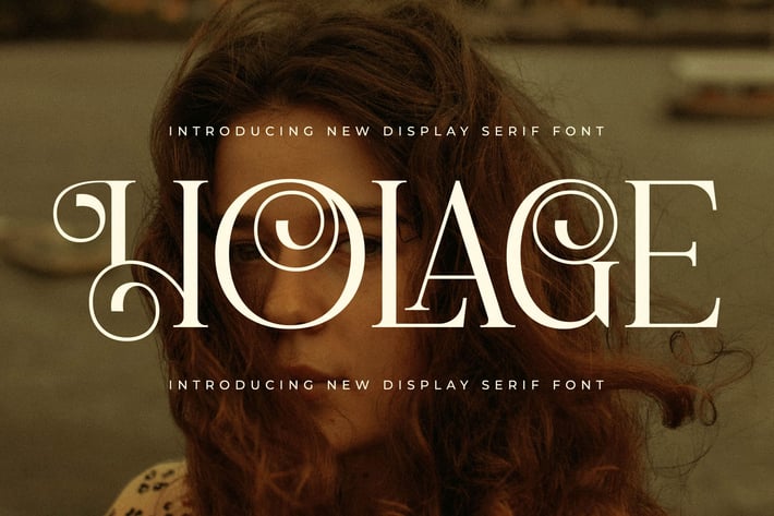 Holage New Display Serif Font 