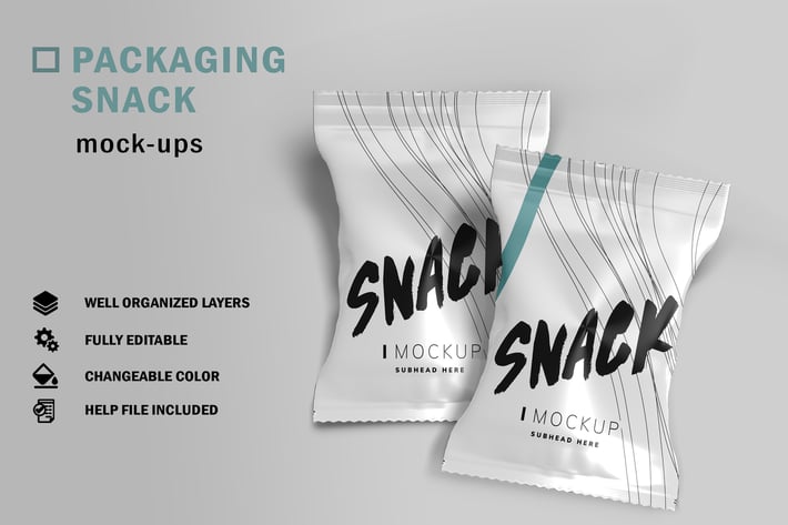 Packaging Snack Mockup V.1