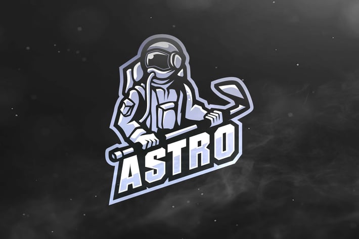 Astro Sport and Esports Logos 
