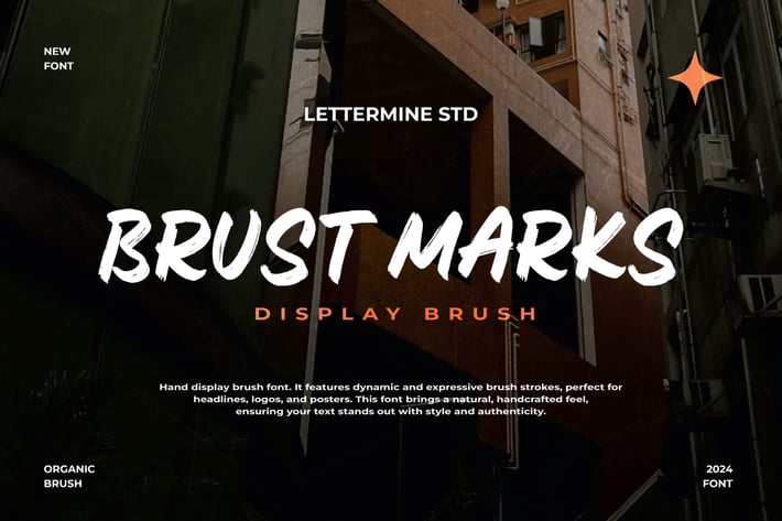 Brust Marks - Script Handwritten
