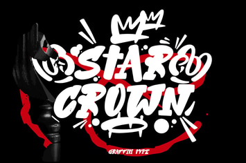 Star Crown - Graffiti Type