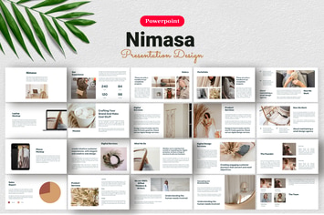 Nimasa - Product Presentation Template  Powerpoint