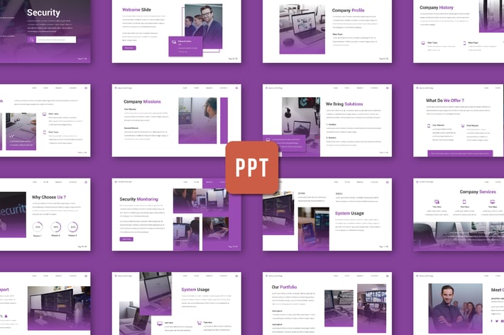 Security - Powerpoint Template