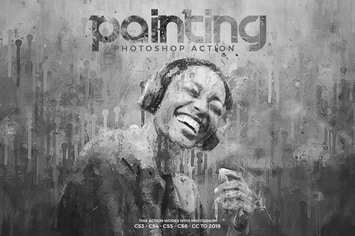 Painting Photoshop Action