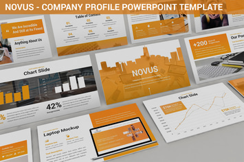 Novus - Company Profile Powerpoint Template