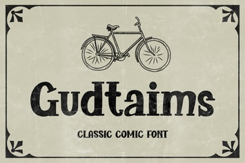Gudtaims - Classic Comic Font