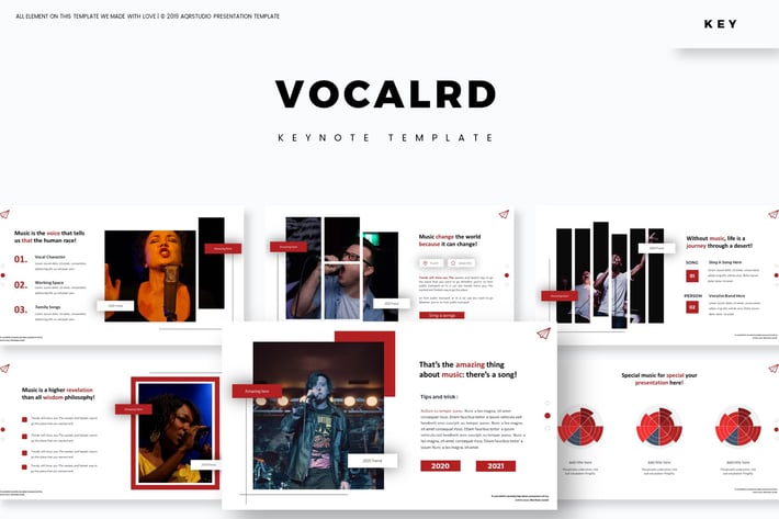 Vocalrd - Keynote Template