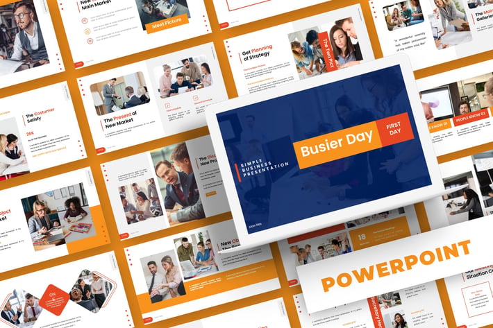 Busier Day - Powerpoint Template