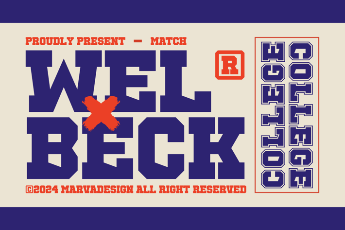 Welbeck - Retro Slab Collage