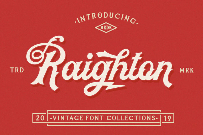 Raighton Font Collections!