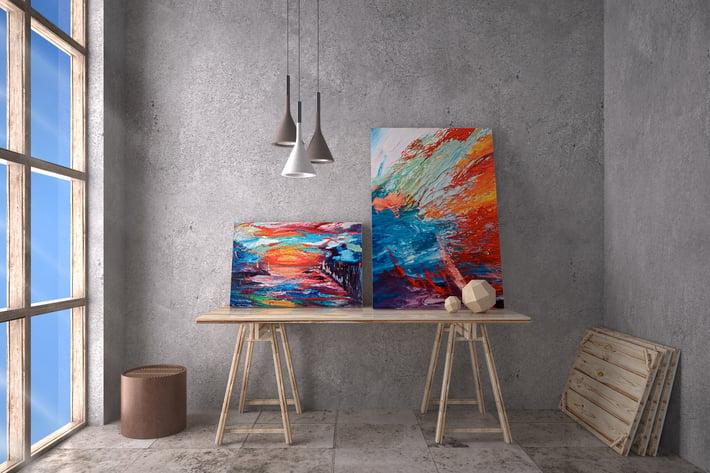 Painting Gallery Mockup