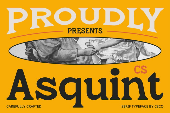 Asquint – Serif Font