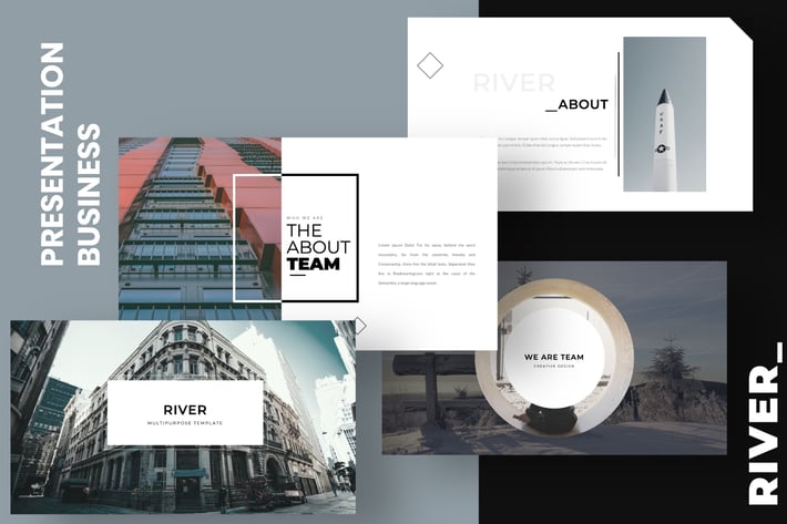River Creative Keynote Template