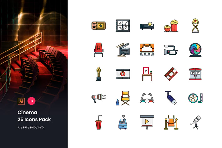 Cinema Icons Pack