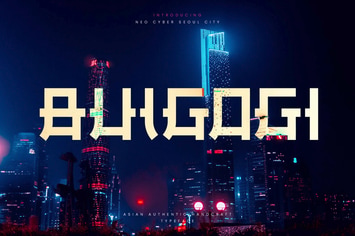 Bulgogi - Ethnic Asian Display Typeface