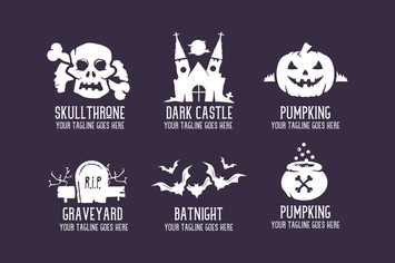Halloween Logo Collection