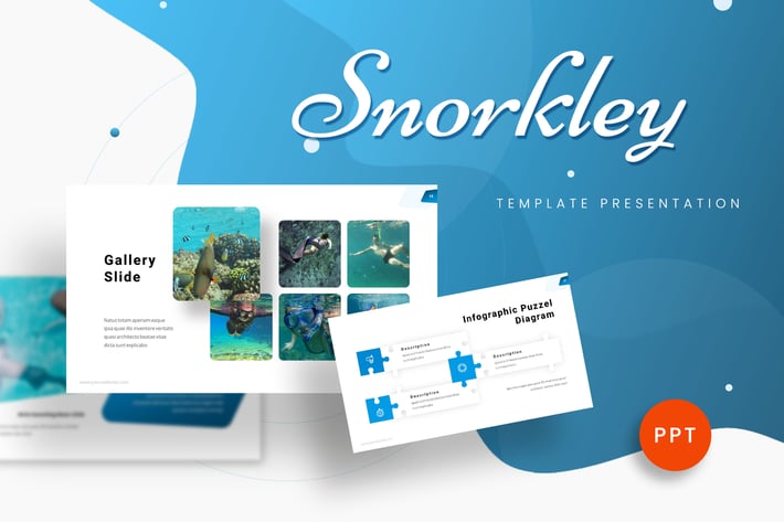 Snorkley - Diving Powerpoint Template